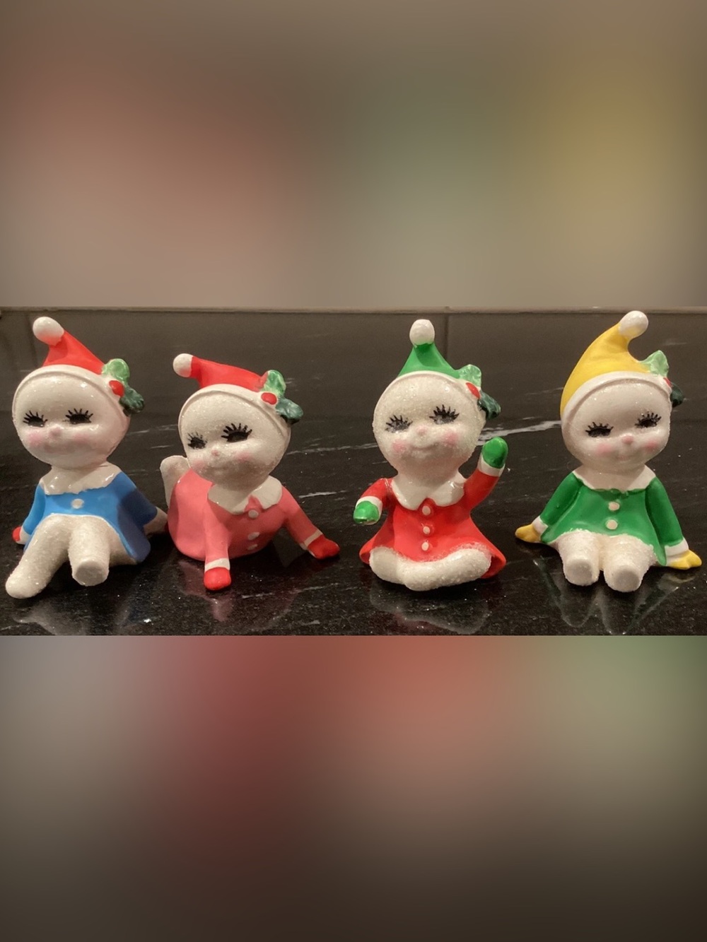 Vintage Set of Four Harold Gale “Snow Baby. 1950/1960